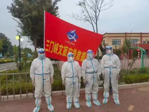 市文旅集團一線戰(zhàn)“疫”之：北方游船員工化身“大白”，守護隔離點群眾安全